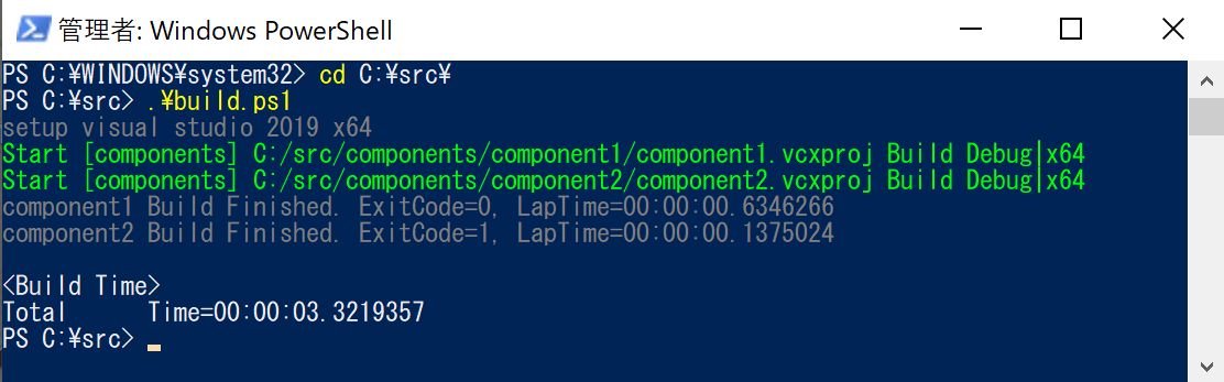 VC++ PowershellによるMSBuild実行 – ほのぼの万事屋 | Tech Popeye